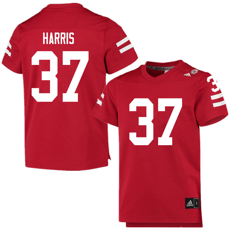 Men #37 Isaiah Harris Nebraska Cornhuskers College Football Jerseys Sale-Scarlet - Click Image to Close